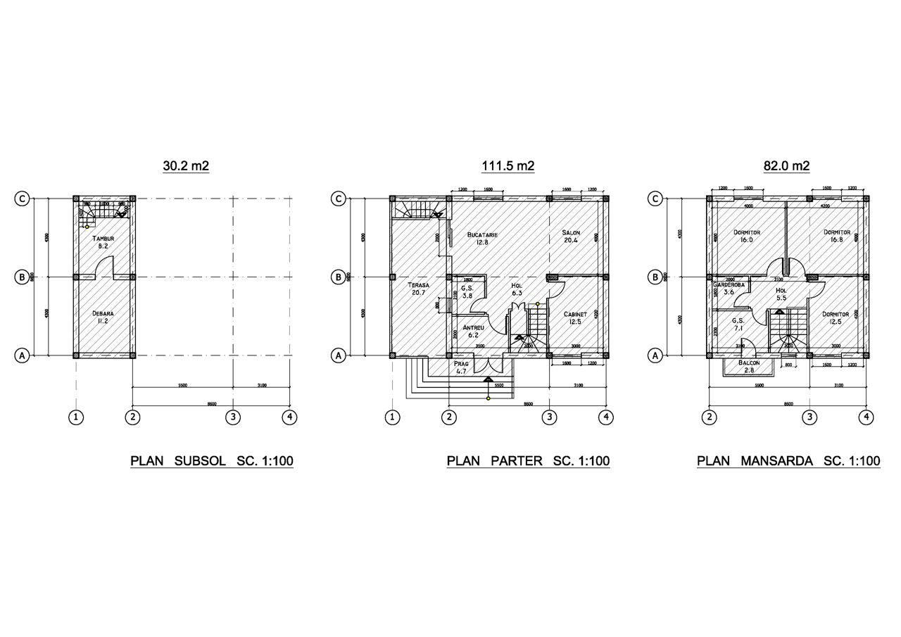 Vânzare Casă Individuală de Locuit în comuna Băcioi – Locație deosebită, Finisaje Premium -  Proiect Exclusiv !