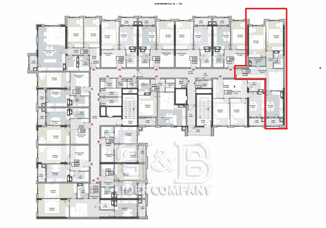 De vânzare apartament – Colina Verde Residence, Durlesti, str. Nicolae Dimo