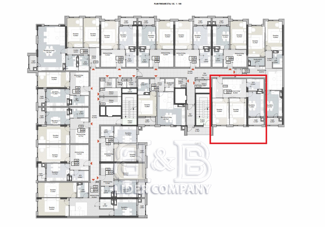 De vânzare apartament – Colina Verde Residence, Durlesti, str. Nicolae Dimo
