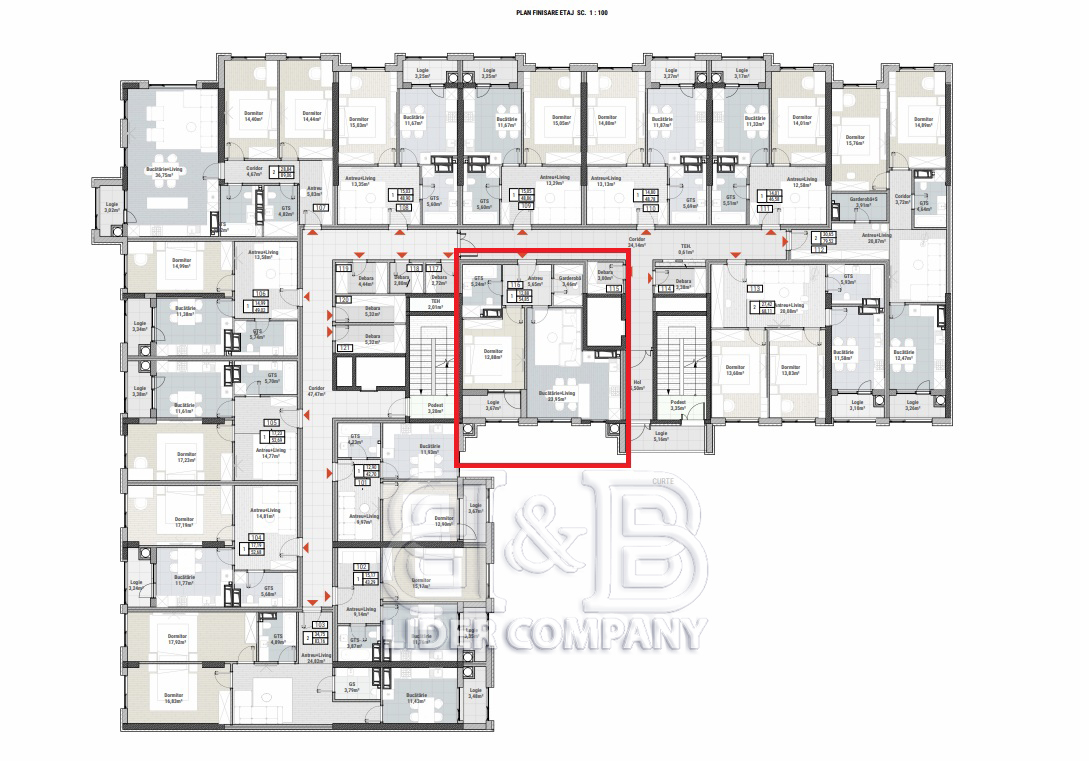 De vânzare apartament – Colina Verde Residence, Durlesti, str. Nicolae Dimo