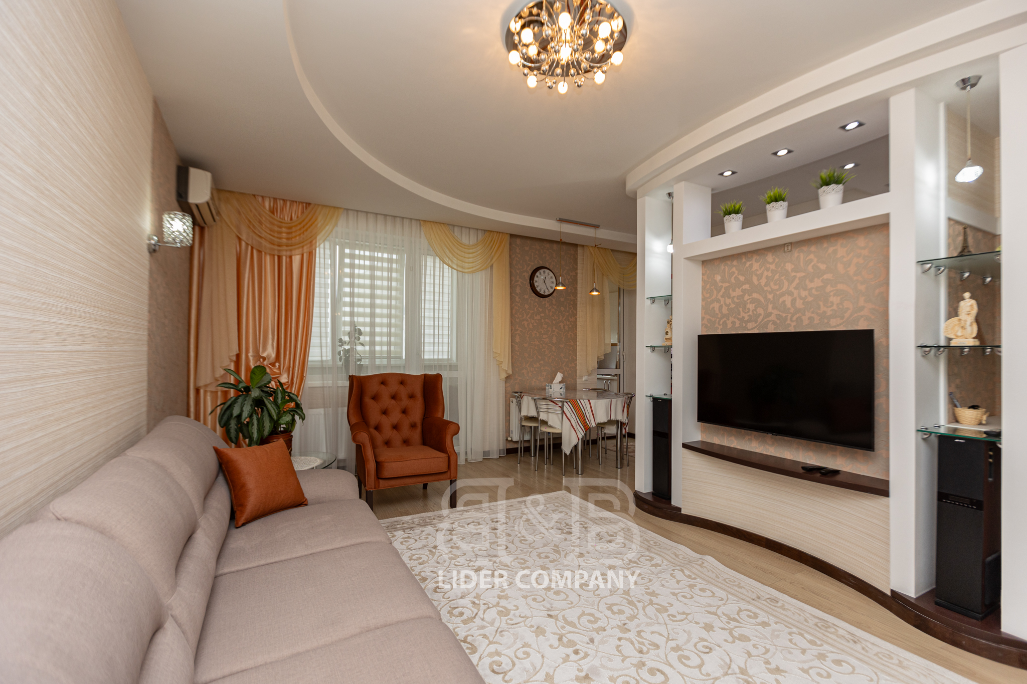 CHIRIE Apartament cu 3 camere, 150 m², Râșcani, Chișinău