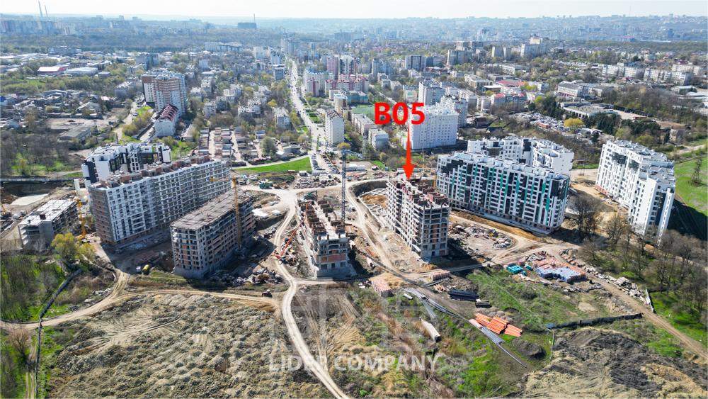 Apartament cu 2 camere+ living 81 m², Poșta Veche, Chișinău