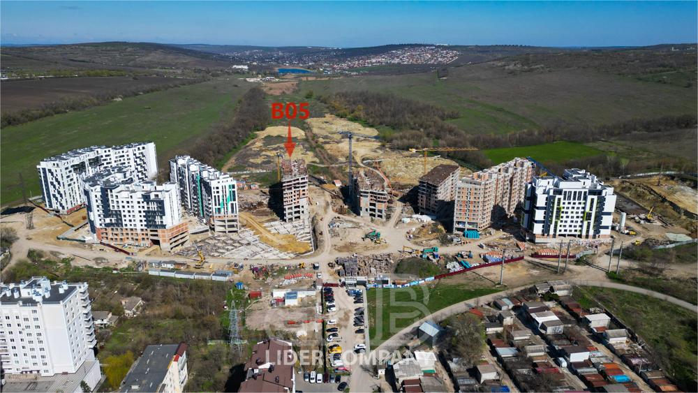 Apartament cu 2 camere+ living 81 m², Poșta Veche, Chișinău