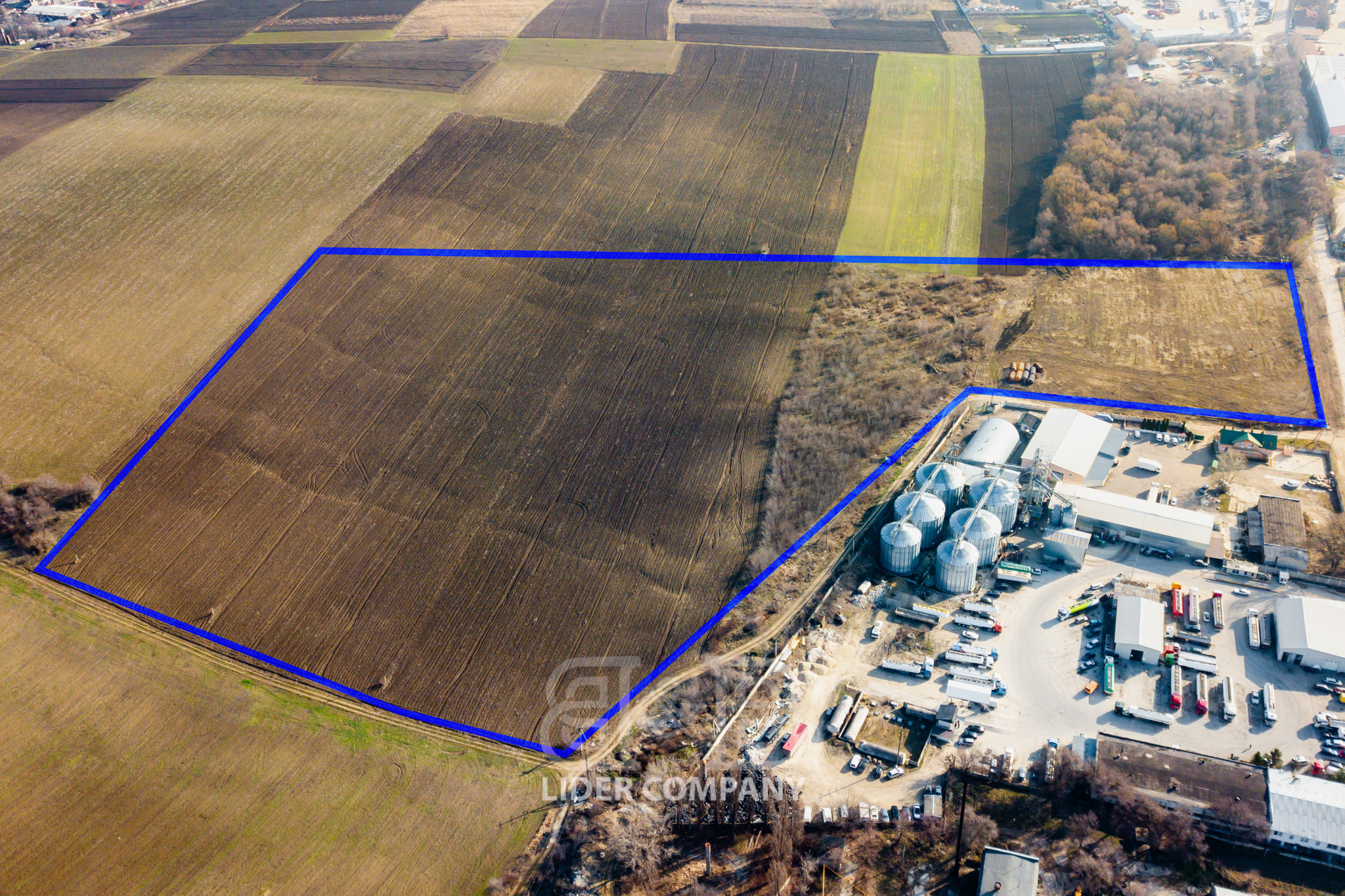 Teren extravilan (pentru construcții) în comuna Ghidighici
