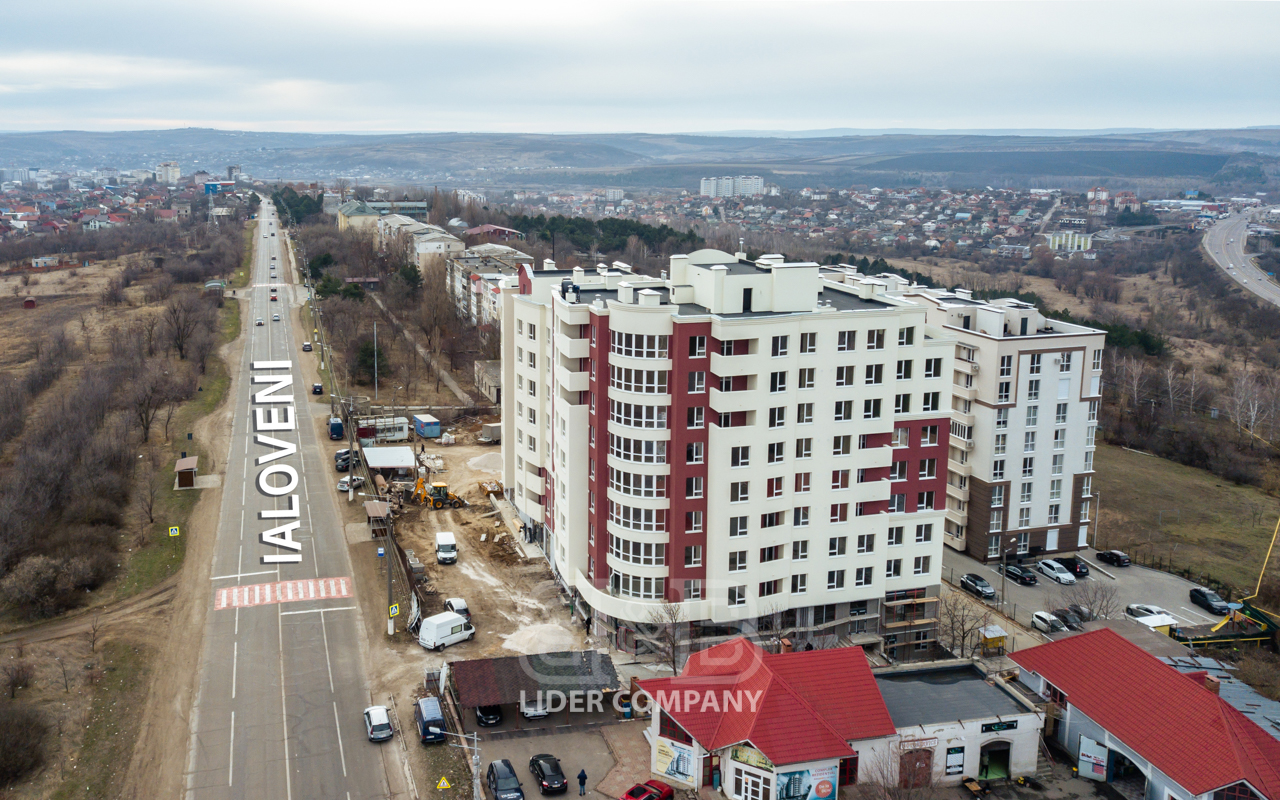 Spații comerciale PRIMA LINIE 168 mp până în 287 mp Ialoveni str. Alexandru cel Bun /șos Hâncesti