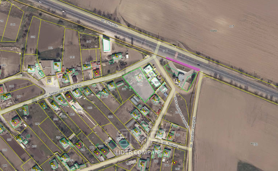 Teren pentru construcții – 17 ari, satul Todirești, r-nul Anenii Noi