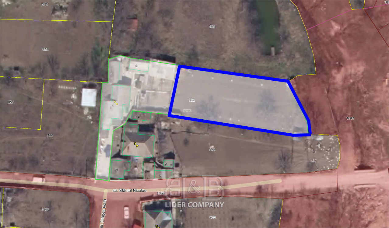 Teren de vânzare pentru construcții – comuna Băcioi