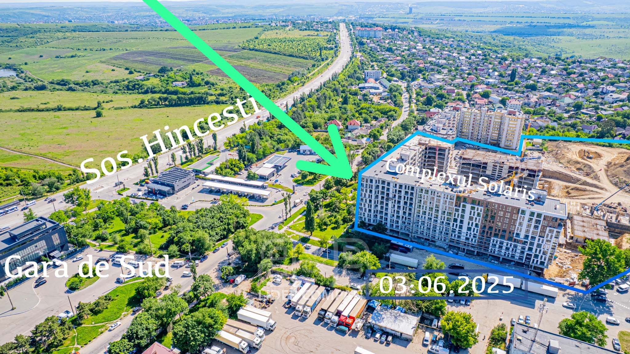 Apartament cu 1 cameră, 44,76 mp, Telecentru, Chișinău
