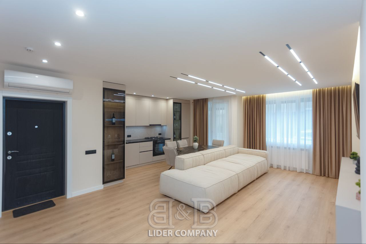 Apartament de vânzare – 2 camere + living – Complex ExFactor, str. Ion Buzdugan