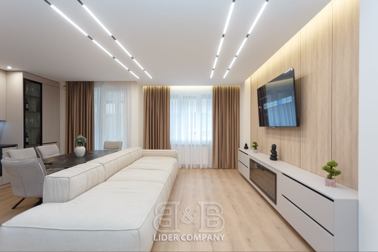 Apartament de vânzare – 2 camere + living – Complex ExFactor, str. Ion Buzdugan